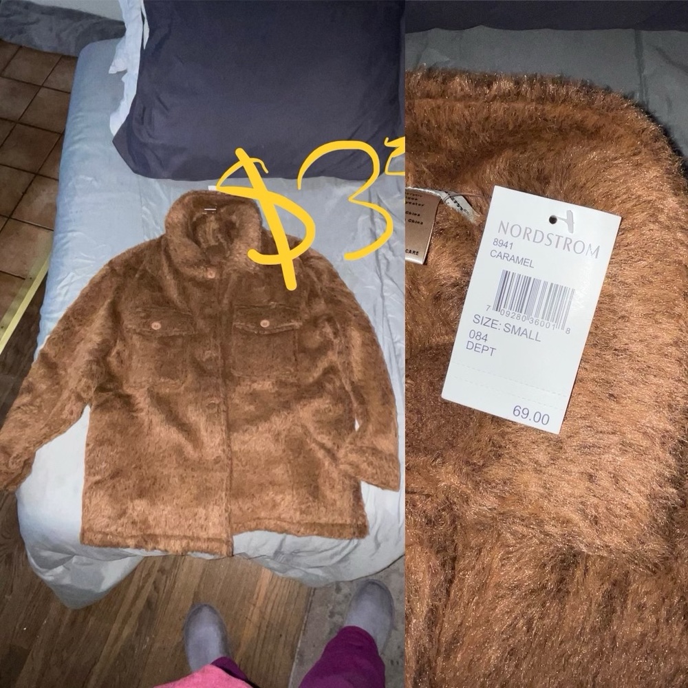 Brown women coat
